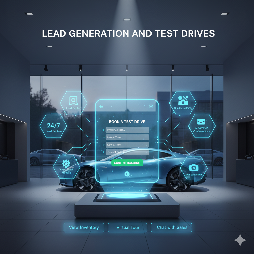 Lead Generation and Test Drives
